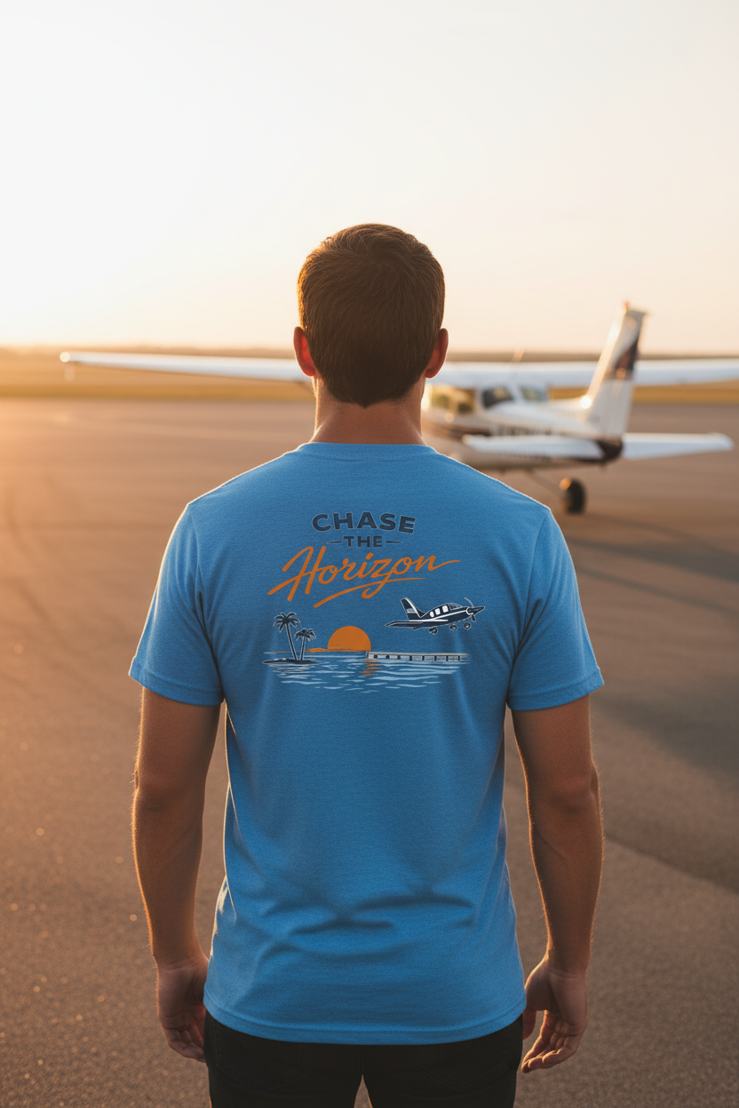 Chase the Horizon Back Design Lifestyle Shot
