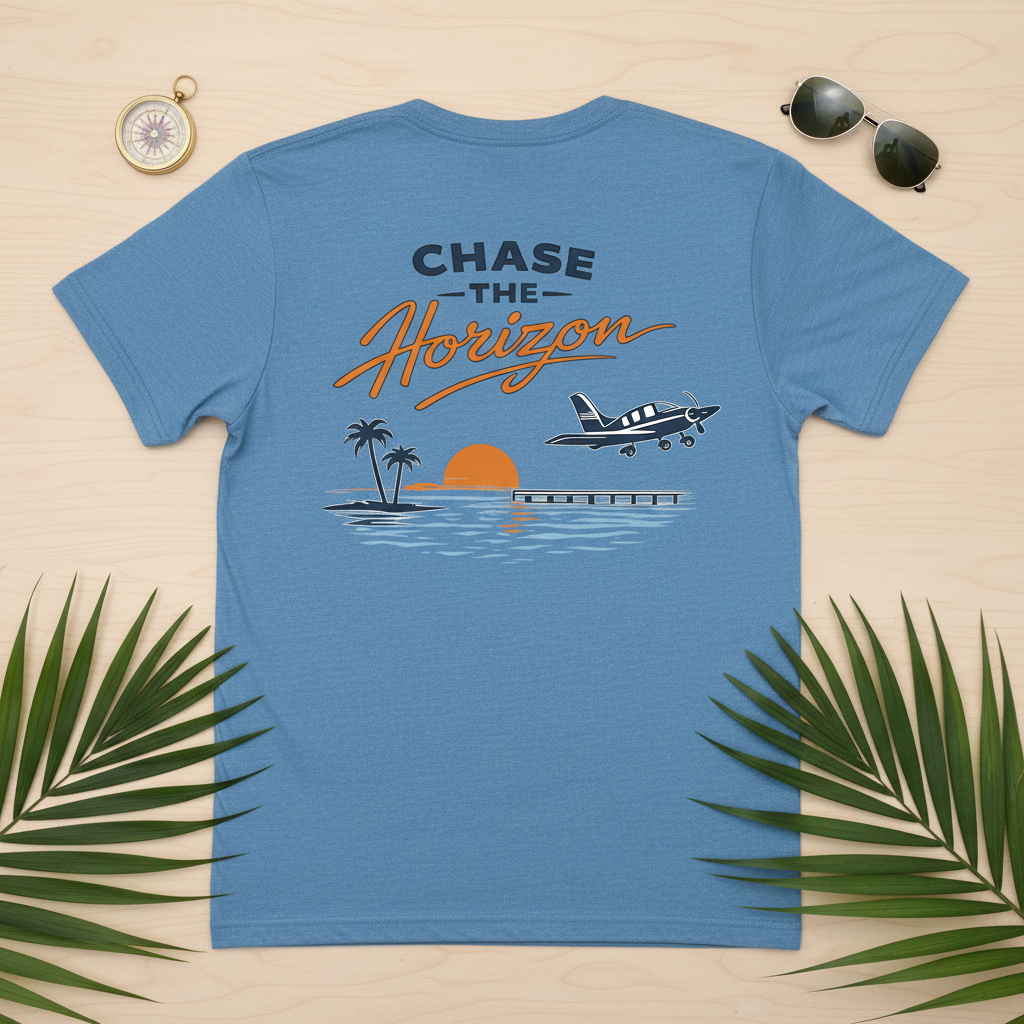 Chase the Horizon Flat Lay