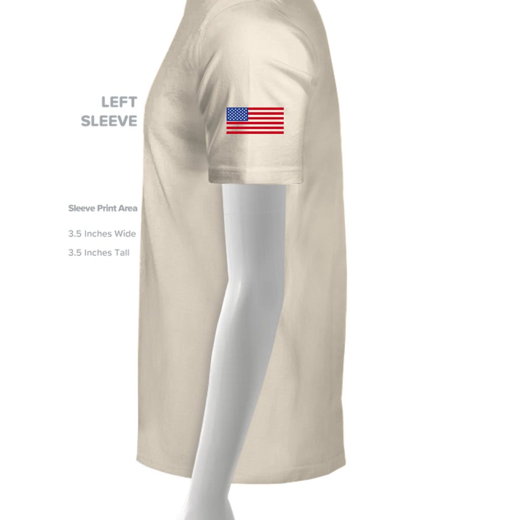Solid Natural Triblend - 3413C - SLEEVE_LEFT