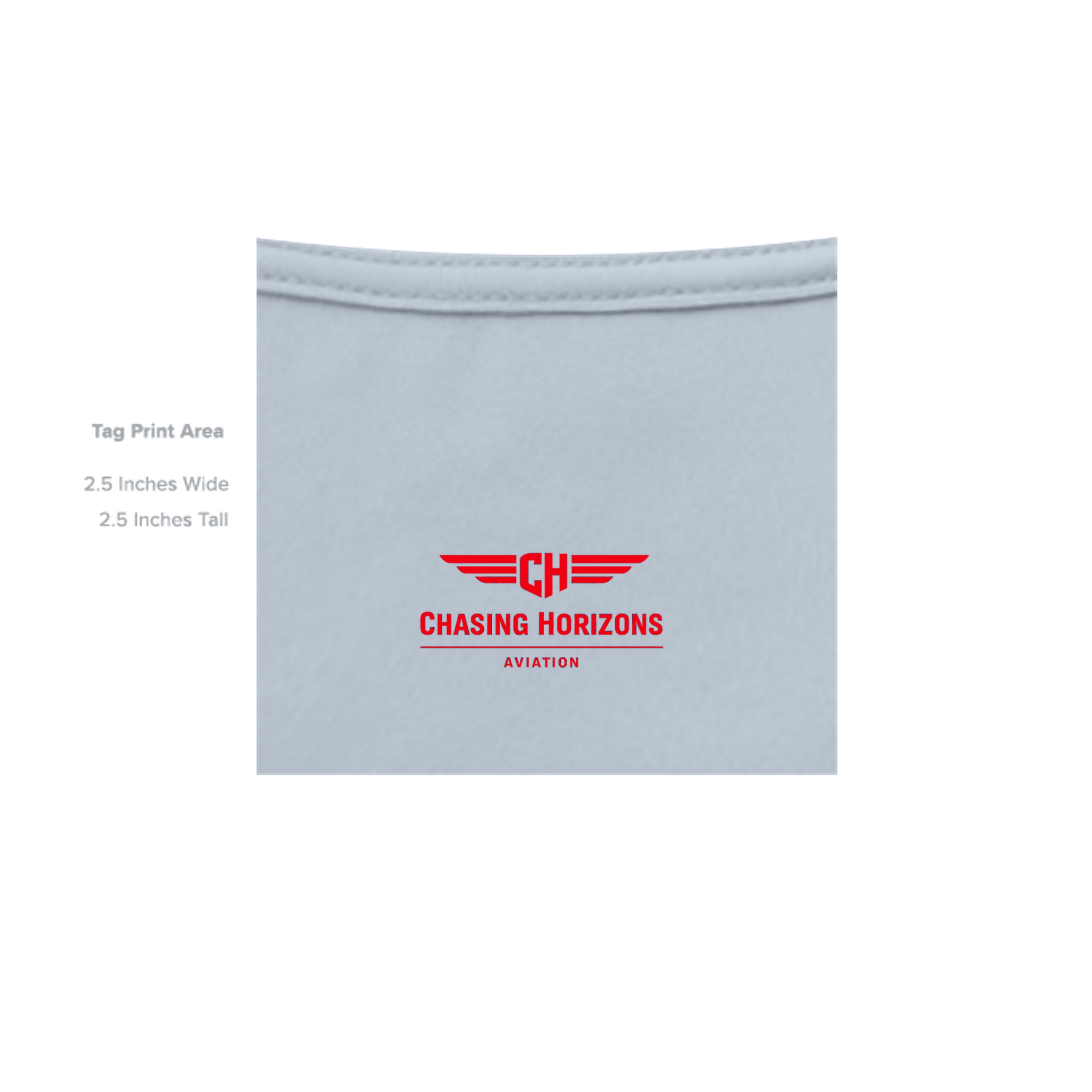 Solid Carolina Blue Triblend - 3413C - INSIDE_TAG_LINE