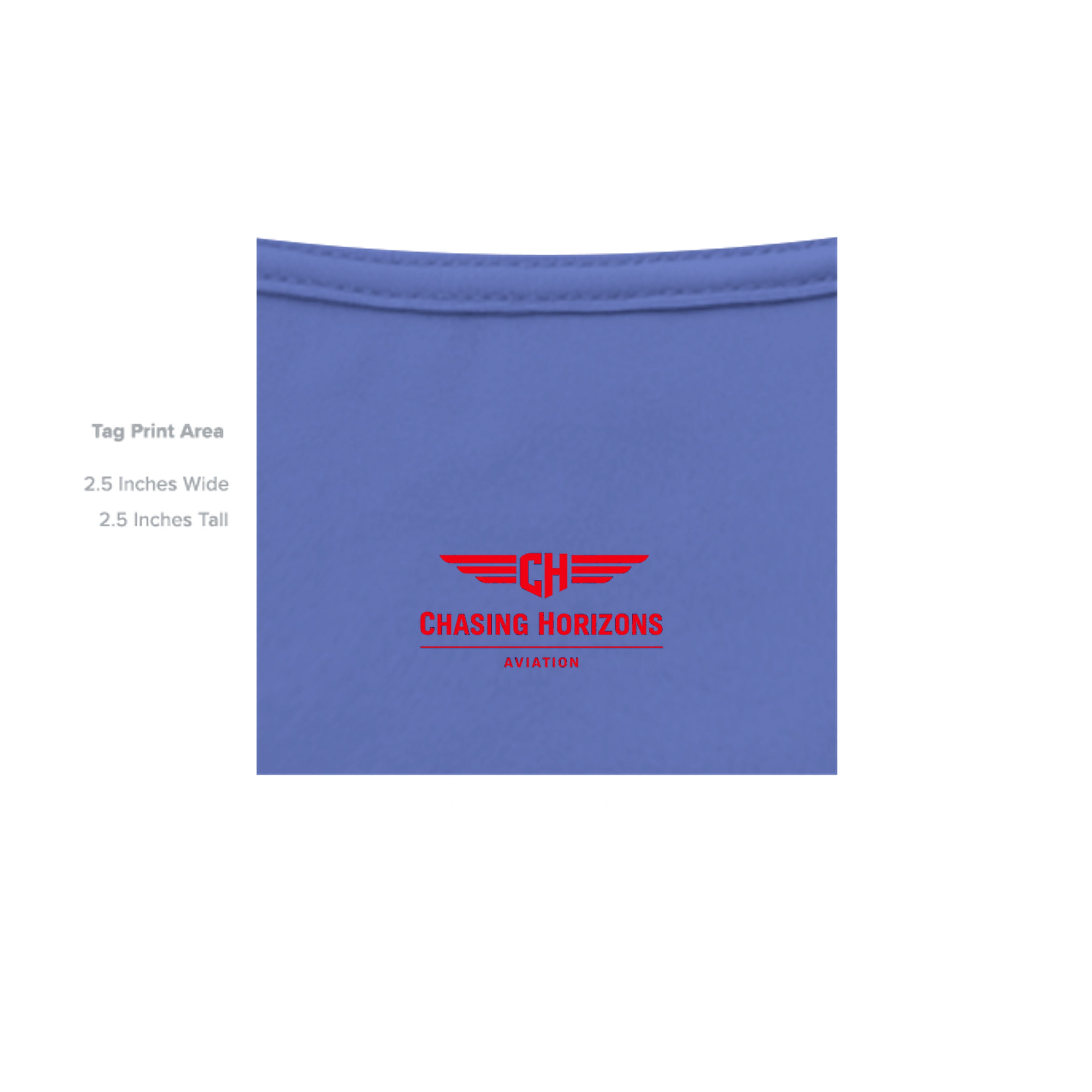 Solid True Royal Triblend - 3413C - INSIDE_TAG_LINE