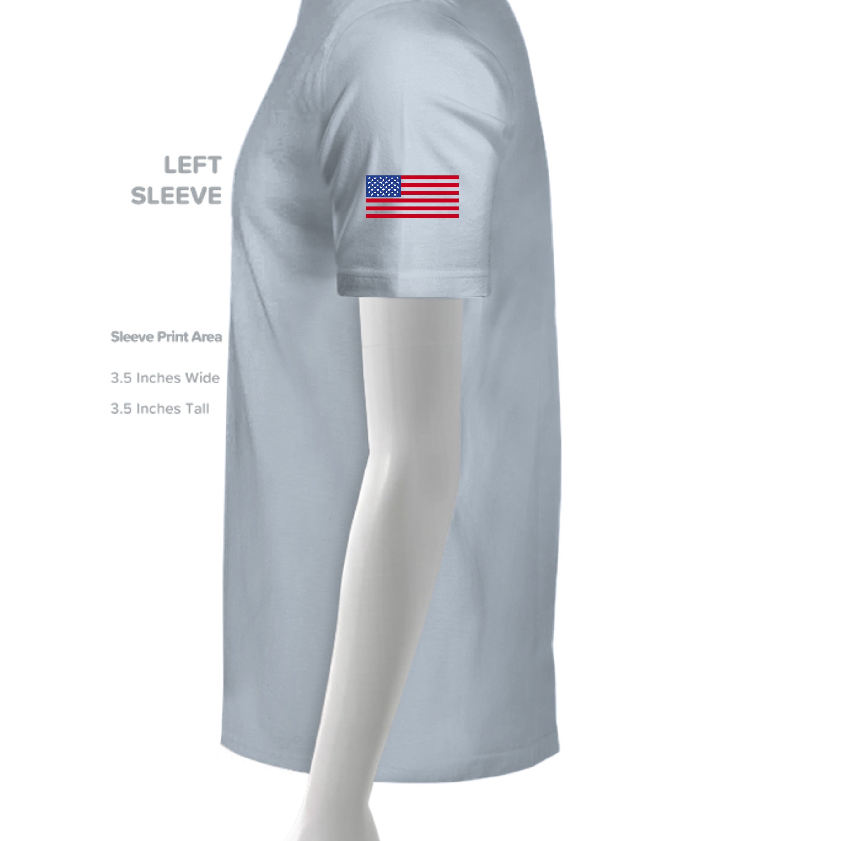 Solid Carolina Blue Triblend - 3413C - SLEEVE_LEFT
