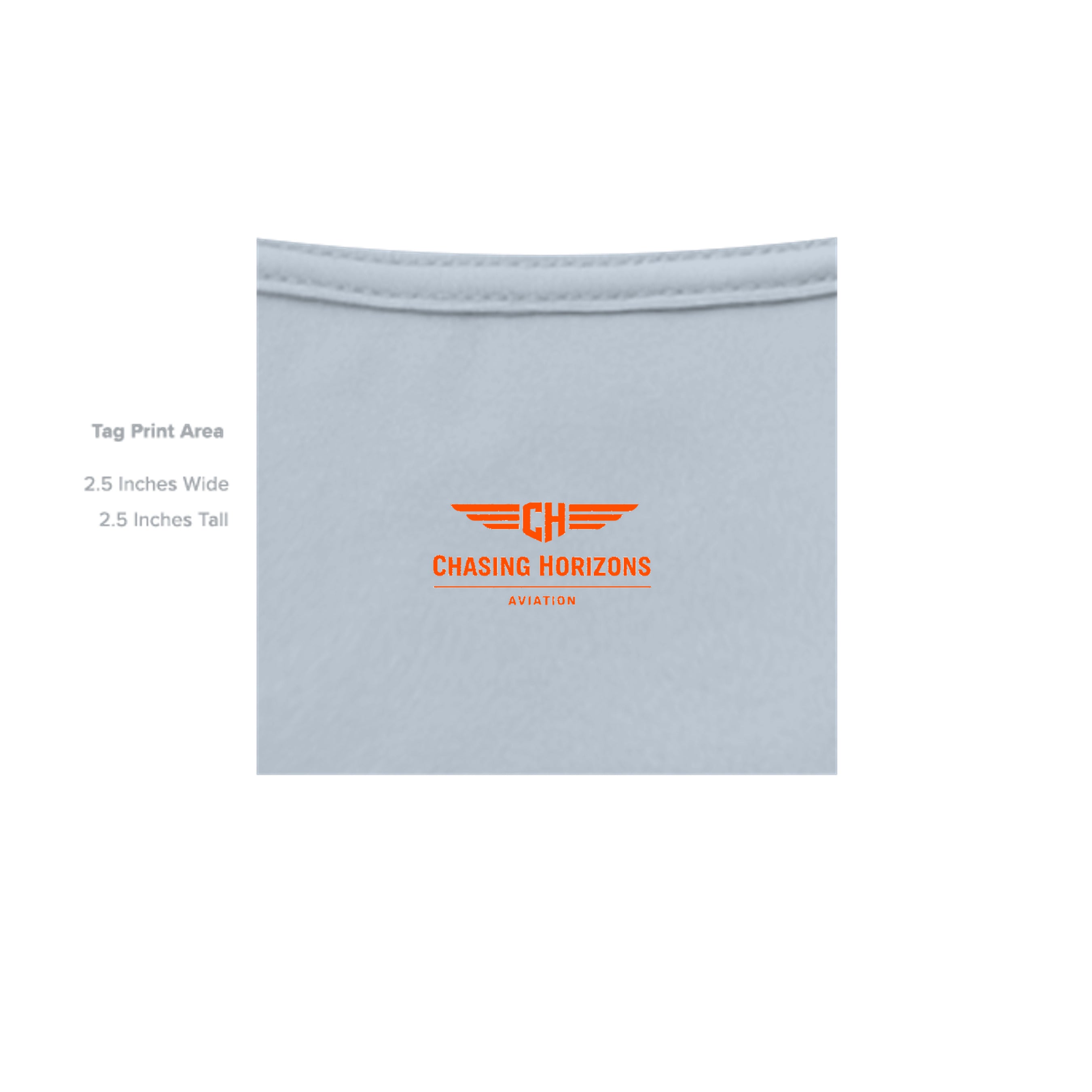 Solid Carolina Blue Triblend - 3413C - INSIDE_TAG_LINE