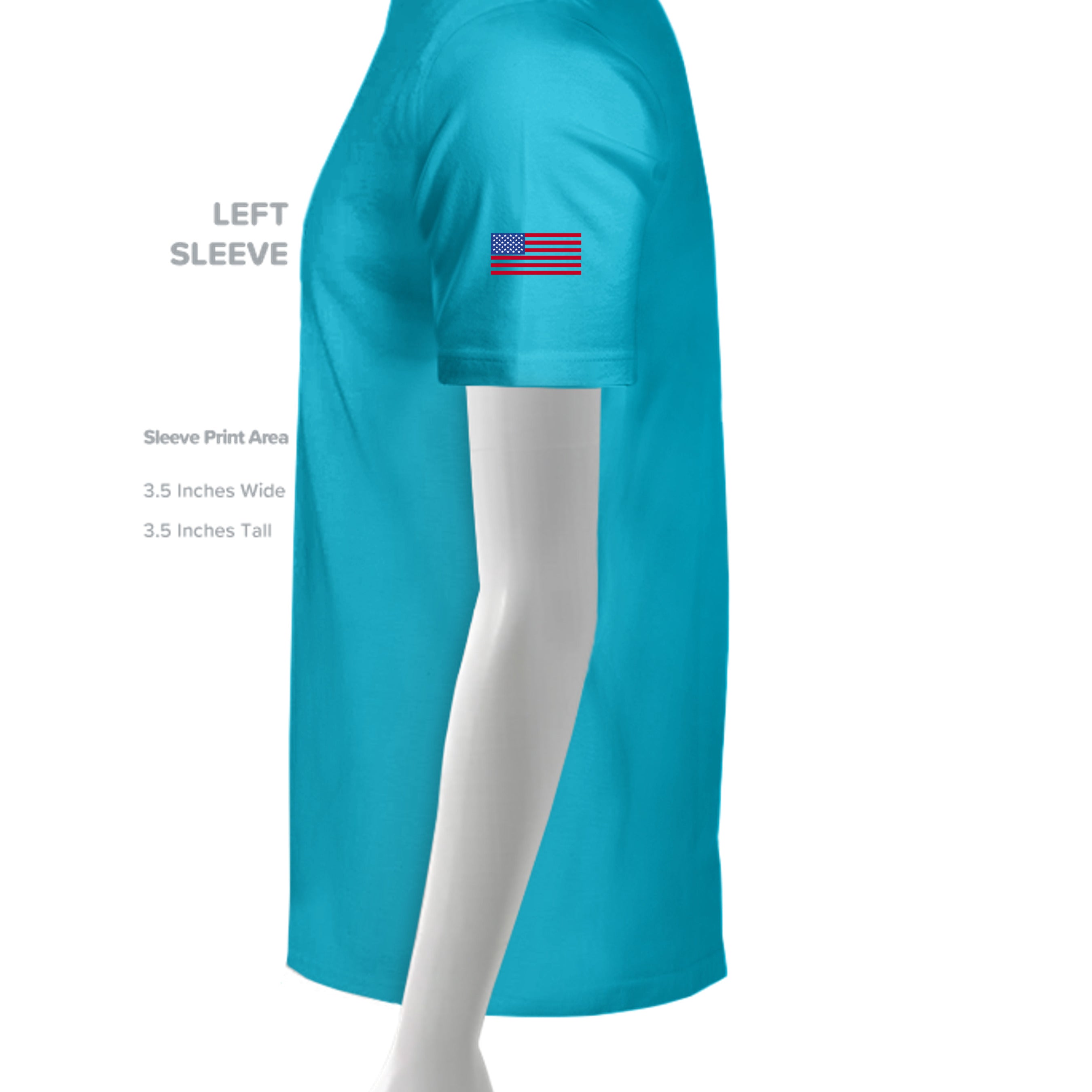 TURQUOISE - 6405 - SLEEVE_LEFT
