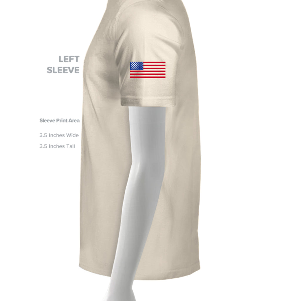 Solid Natural Triblend - 3413C - SLEEVE_LEFT